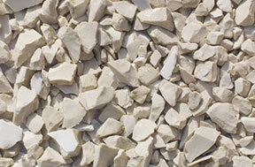 Ivory White resin bound aggregate colour