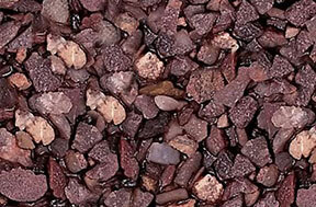 Staffordshire Pink resin bound aggregate colour