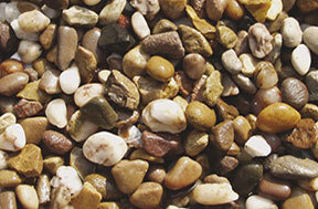Trent Pea resin bound aggregate colour